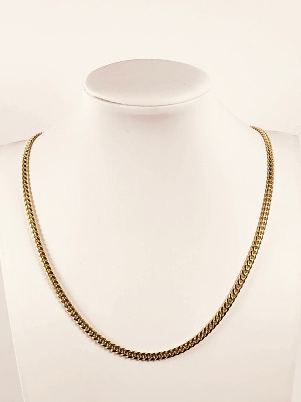 24", 28g, Miami Cuban Chain, 10k Gold