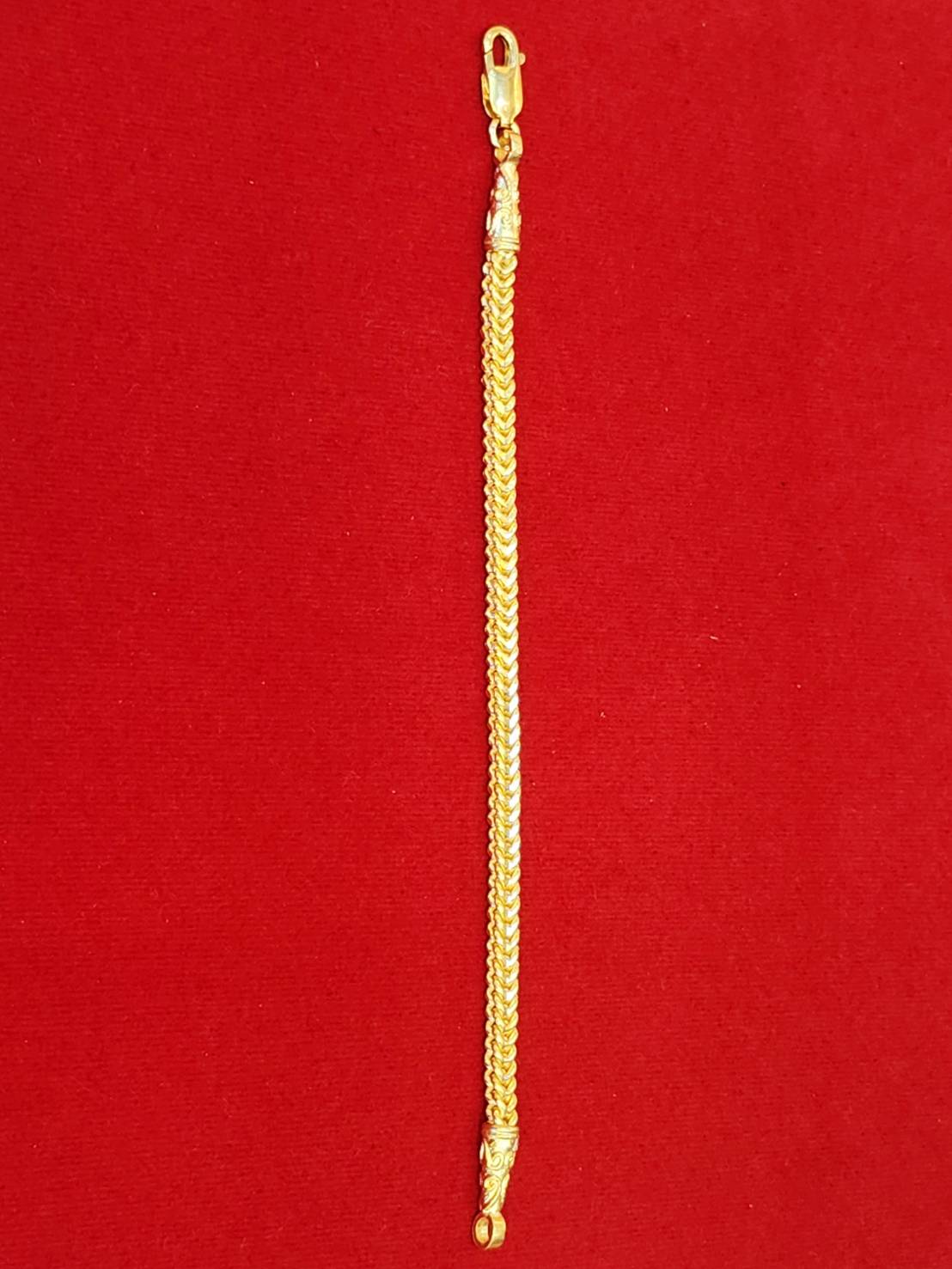 Classic Franco Bracelet, 24K Gold