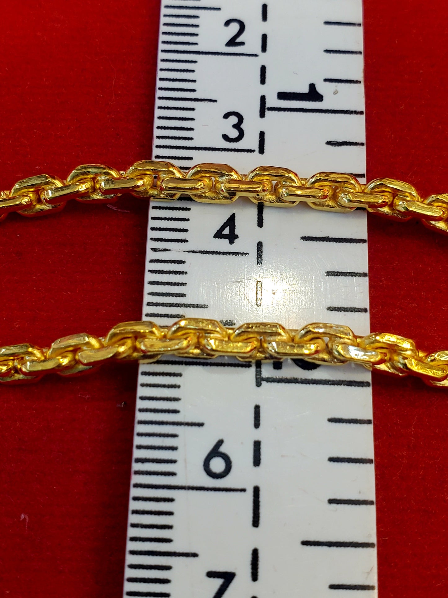 23k Thai Gold Anchor Chain