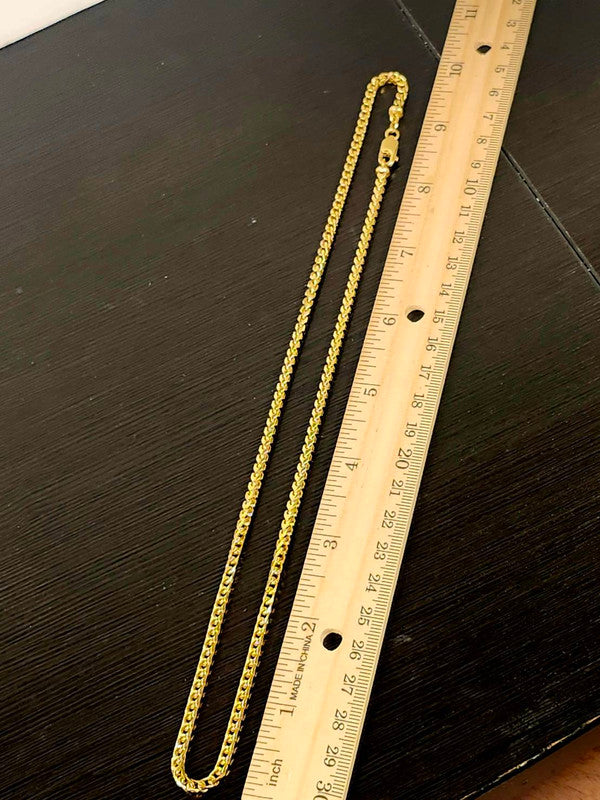 20", 35.8g, Jacoje Franco Chain, 22k Gold