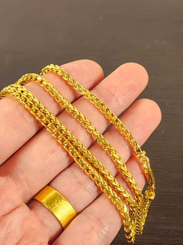 20", 35.8g, Jacoje Franco Chain, 22k Gold