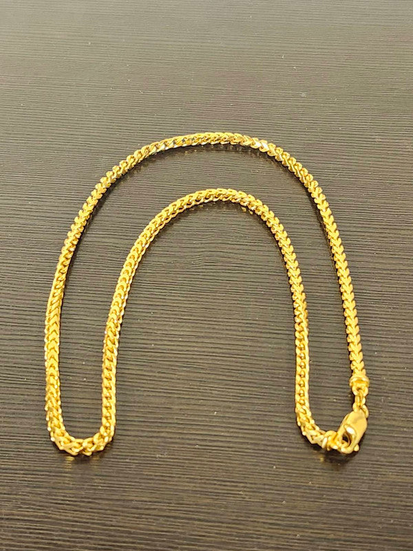 20", 35.8g, Jacoje Franco Chain, 22k Gold