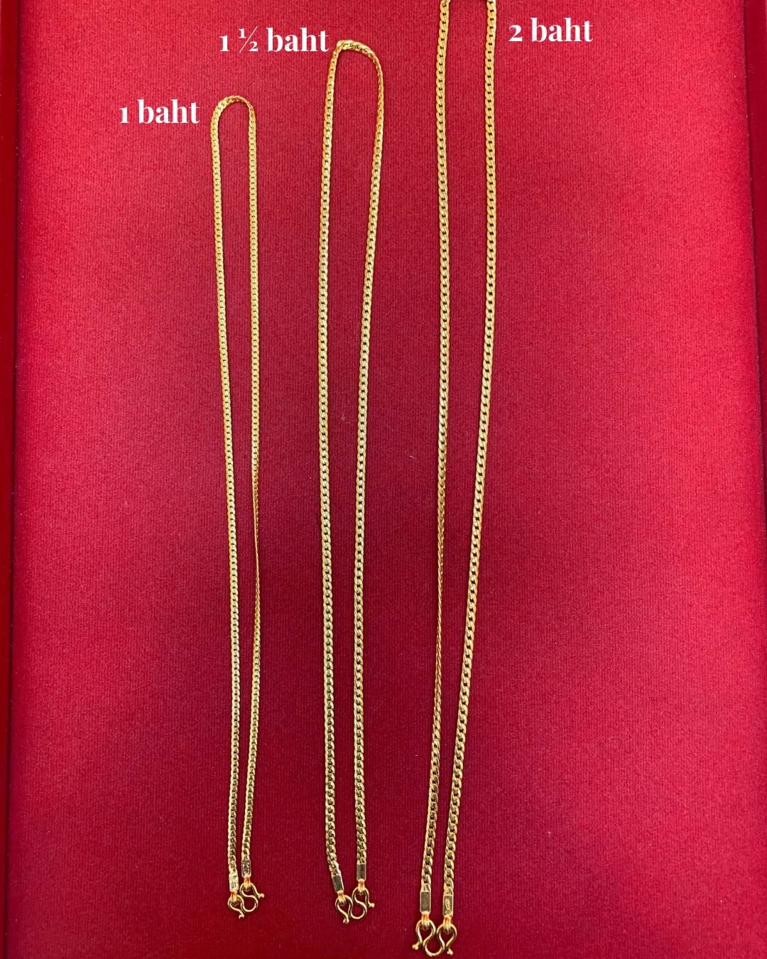 Tight Cuban Chain, 23K Gold