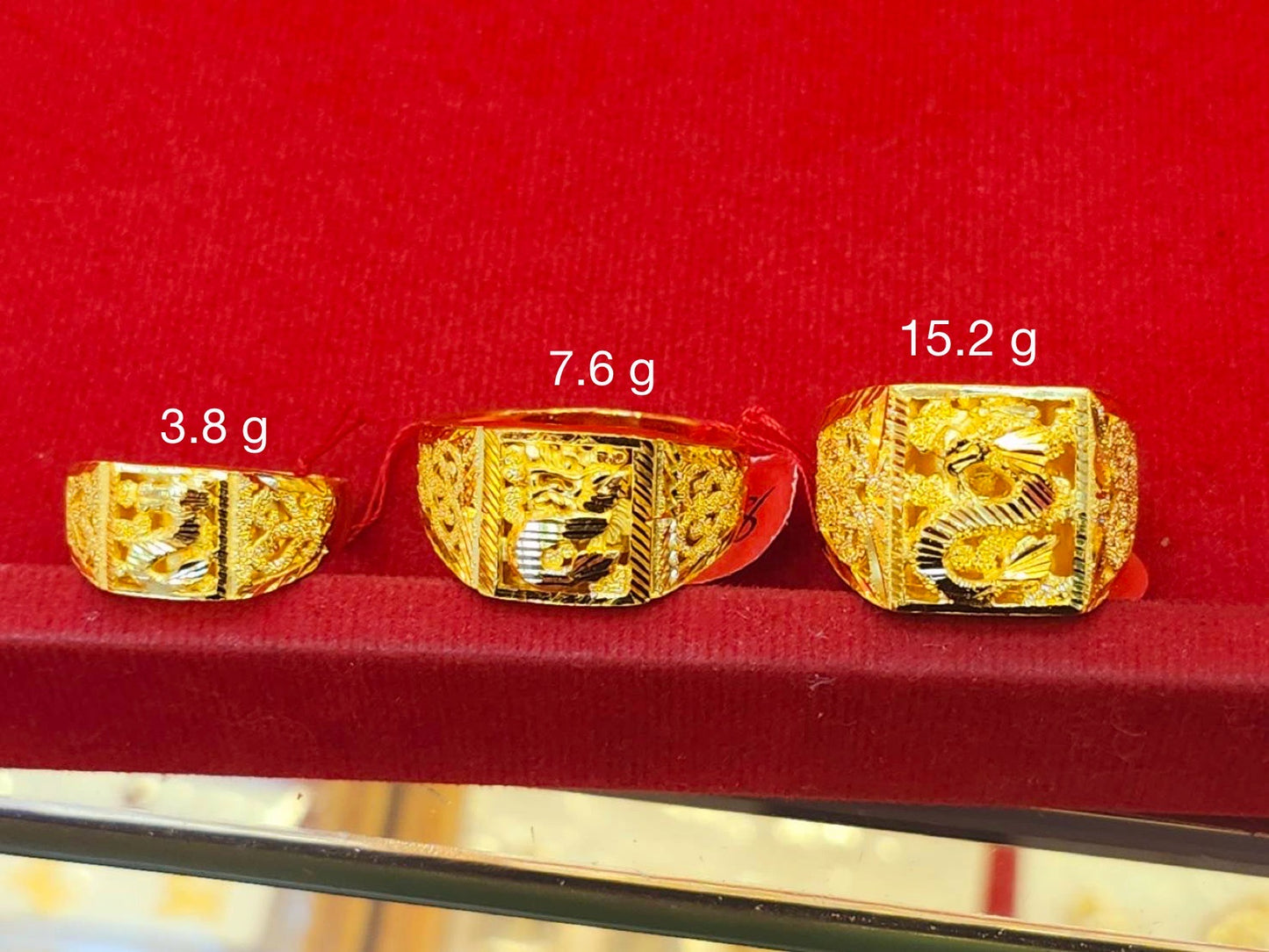 Dragon Ring, 23K Gold