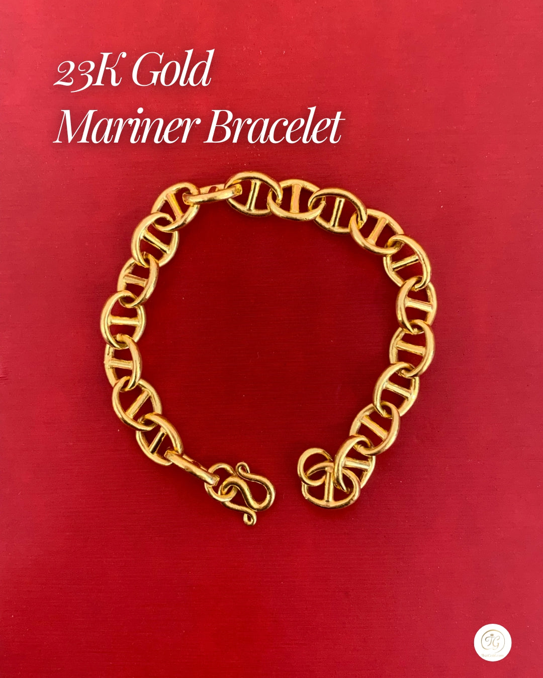 Mariner Bracelet, 23k Gold