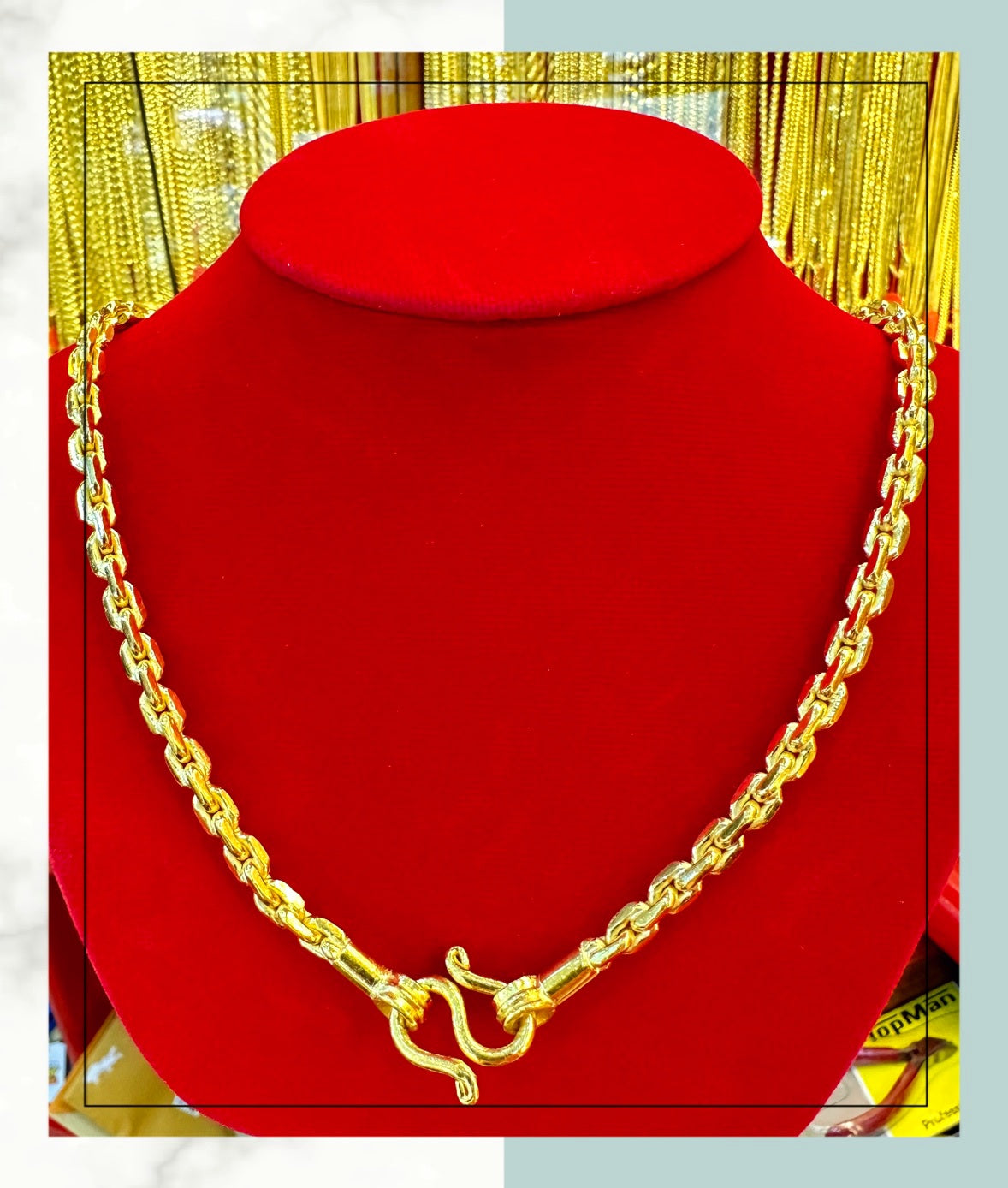 23k Thai Gold Anchor Chain