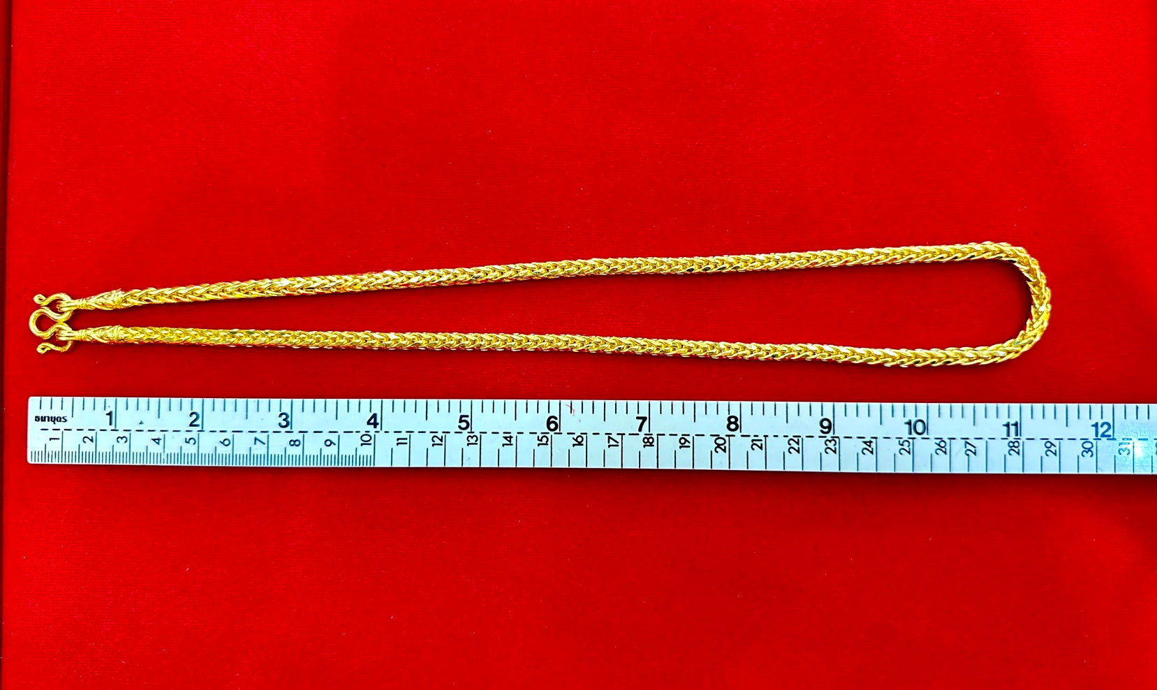 23k Thai Gold Wheat Chain