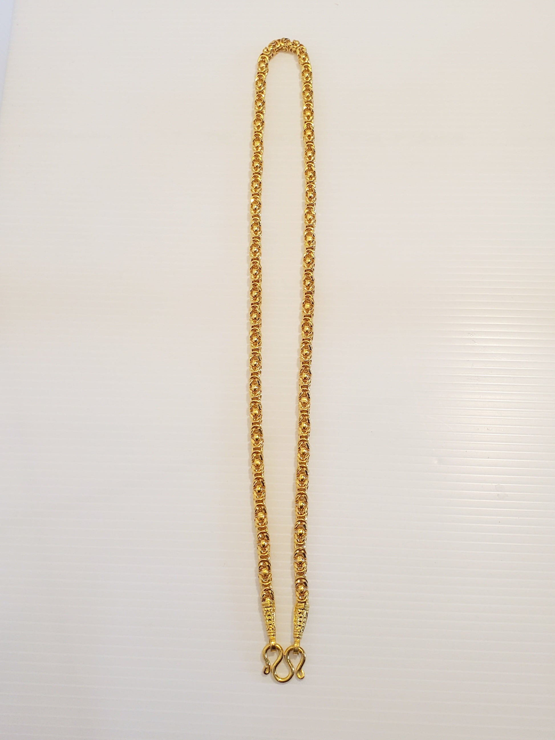 23k Thai Gold Byzantine Chain