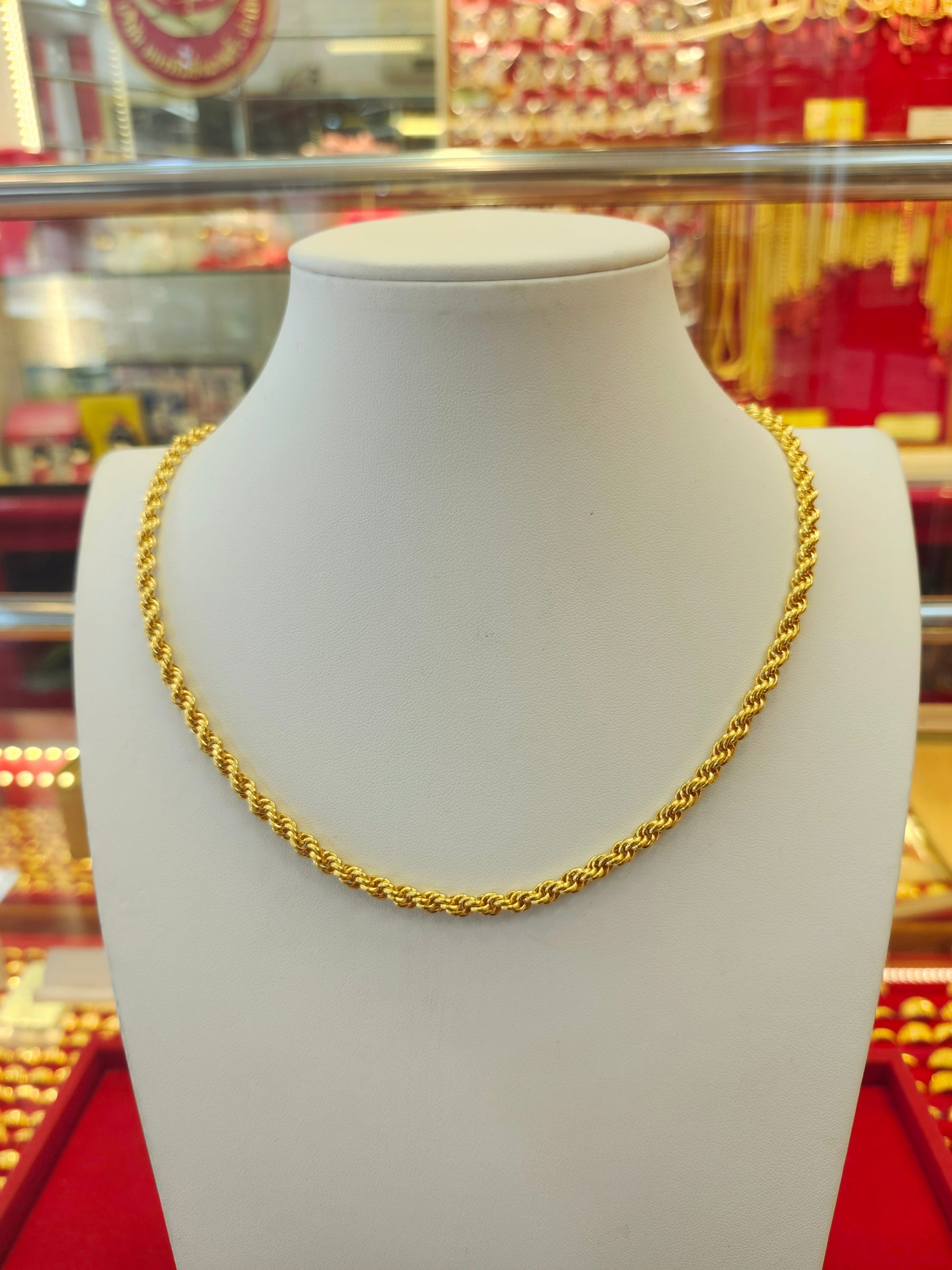 23k Thai Gold Rope Chain