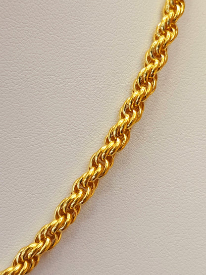 23k Thai Gold Rope Chain