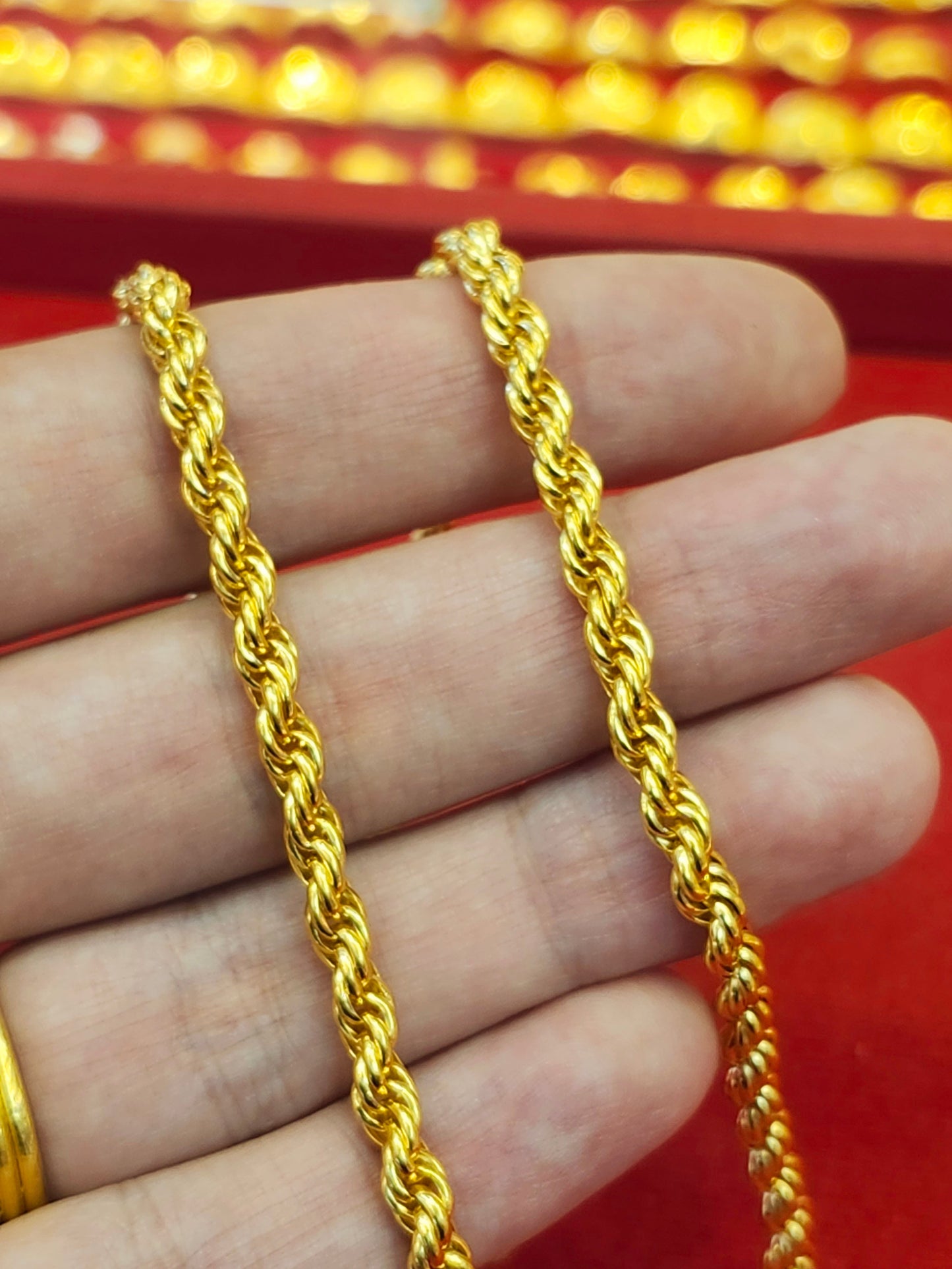 23k Thai Gold Rope Chain