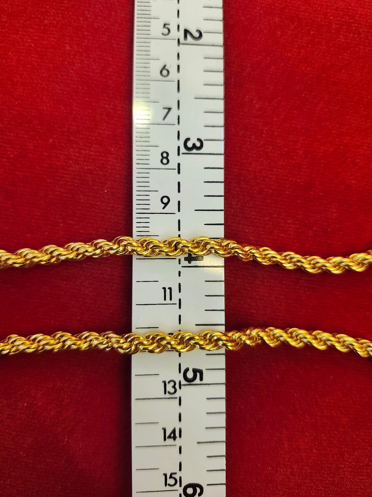 23k Thai Gold Rope Chain