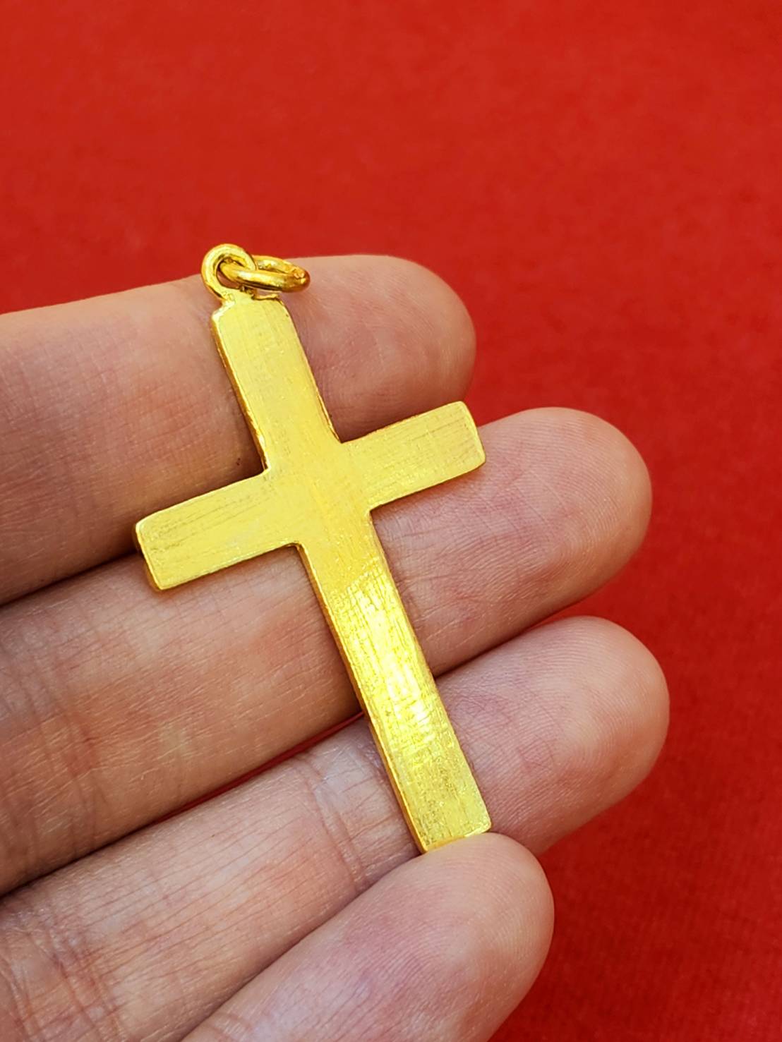 Square Cross Pendant