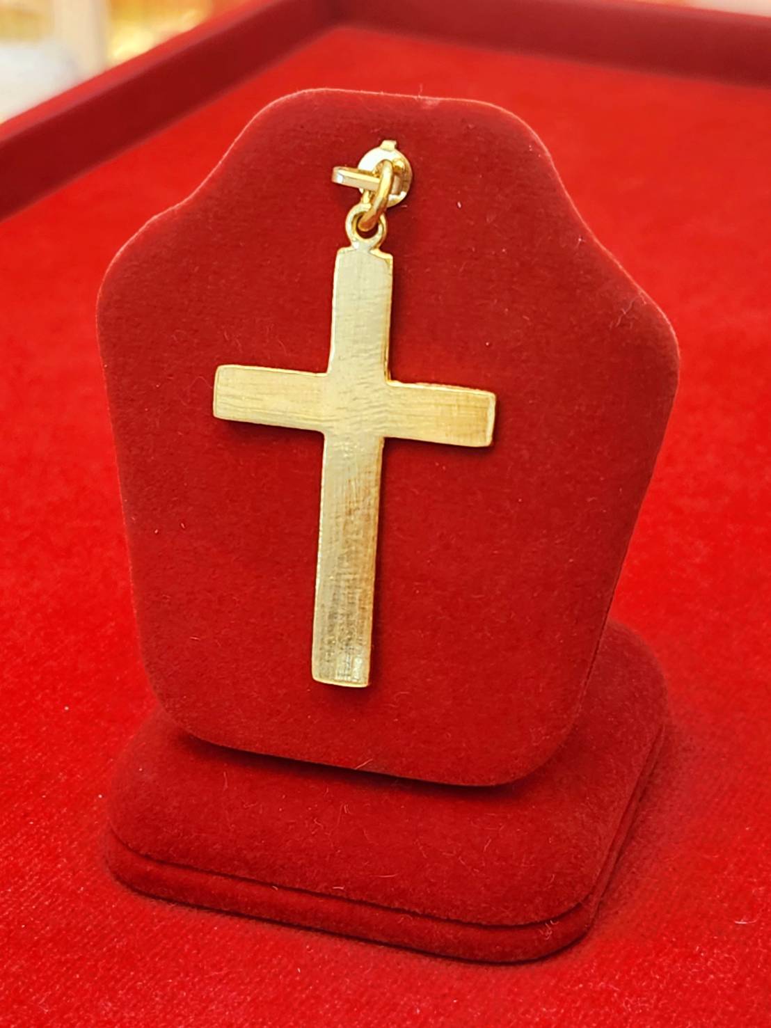 Square Cross Pendant