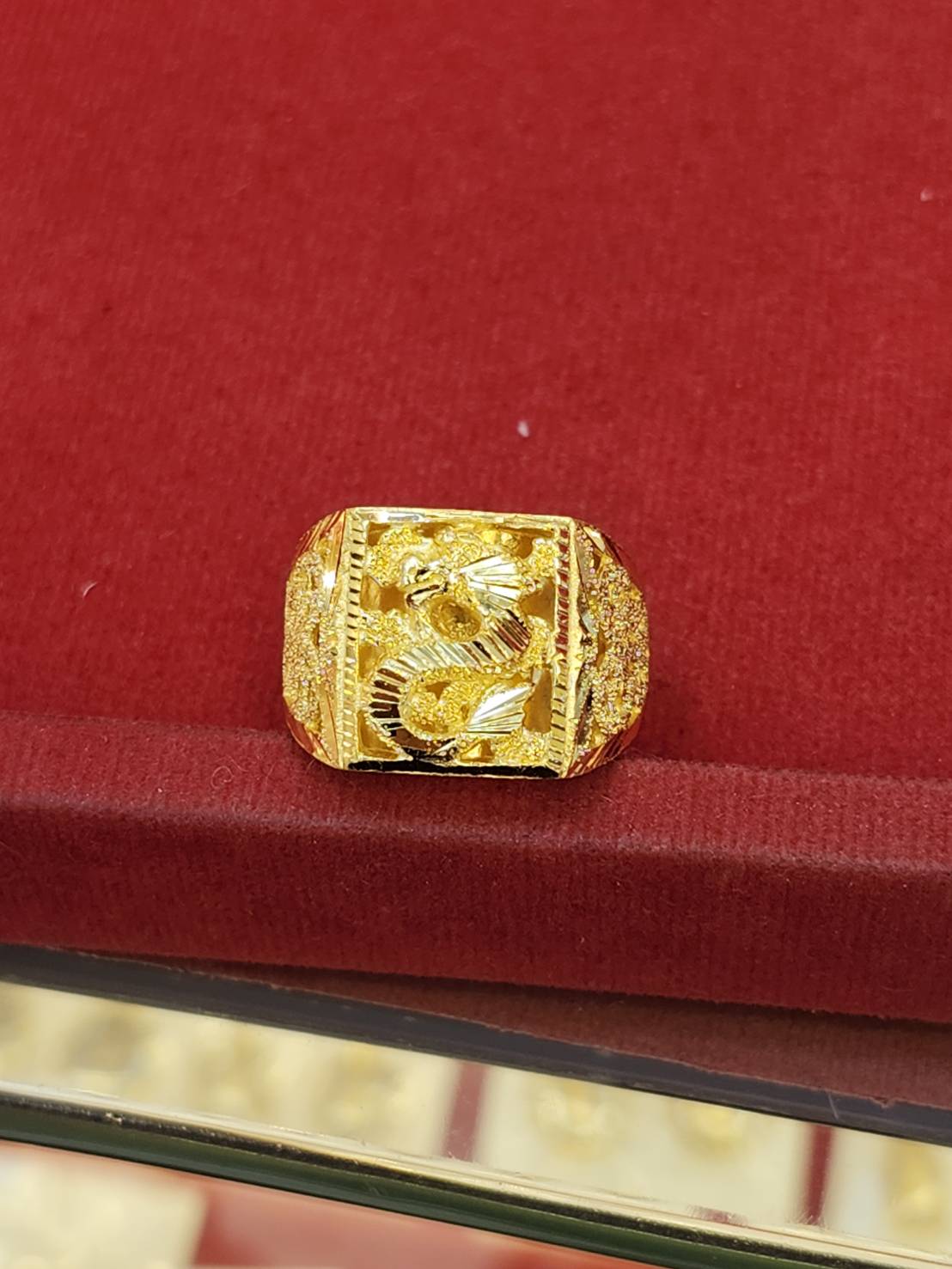 Dragon Ring, 24K Gold