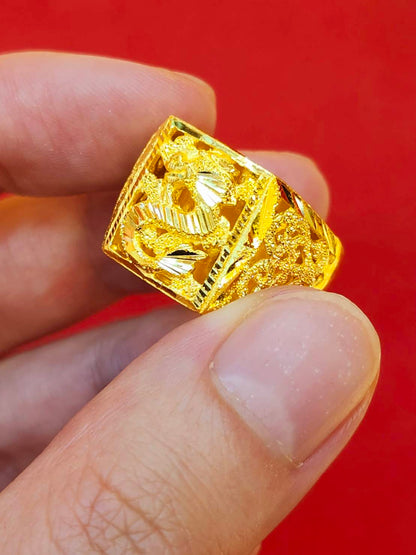 Dragon Ring, 24K Gold