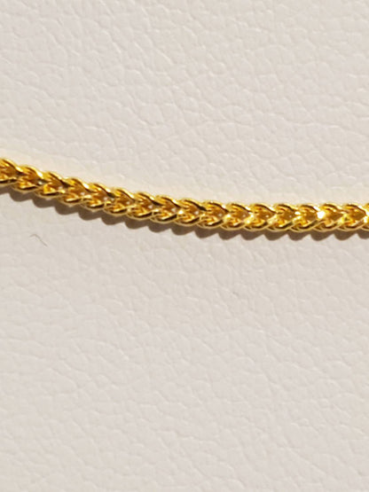 23k Thai Gold Classic Franco Chain