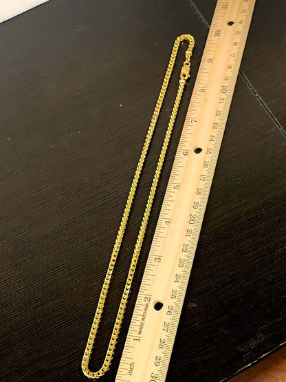 20", 35.8g, Jacoje Franco Chain, 22k Gold