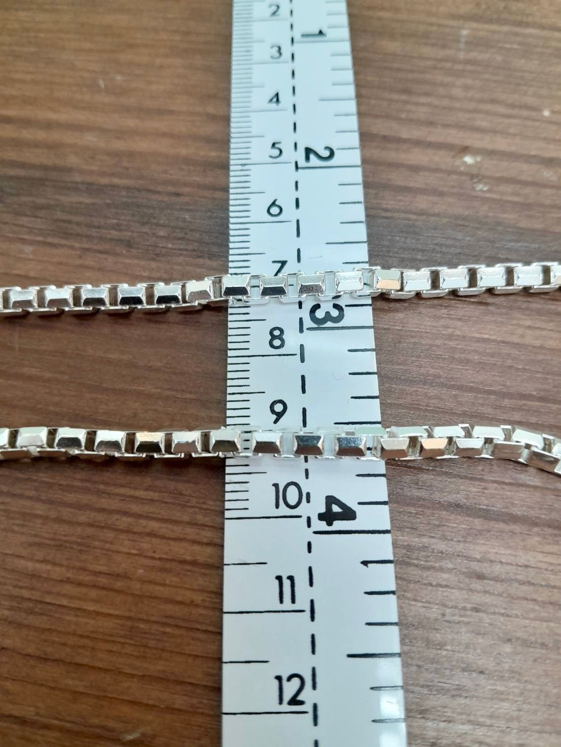 Box Chain, Sterling Silver