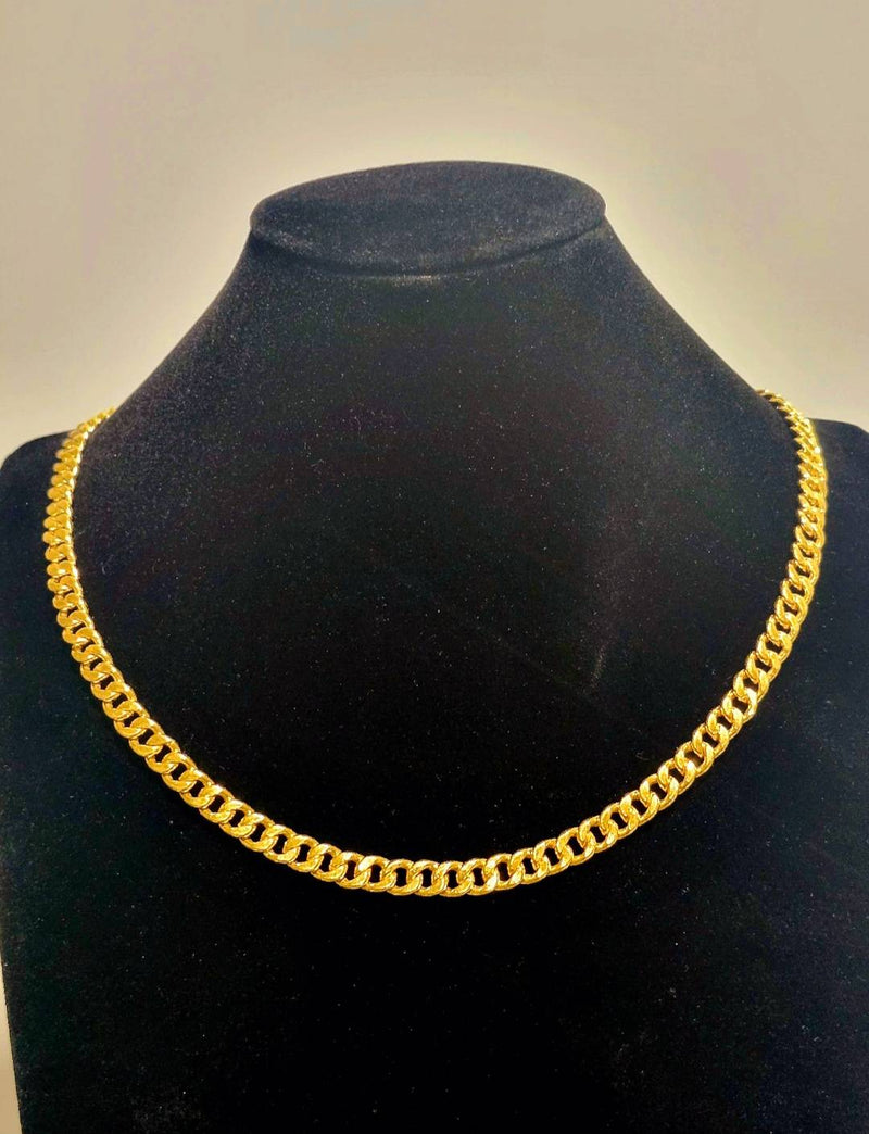 Miami Cuban Chain, 24k Gold
