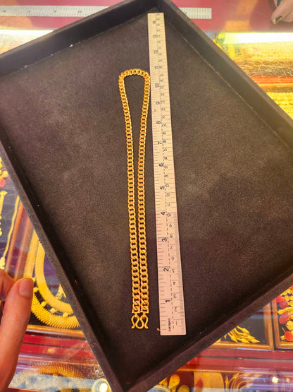Miami Cuban Chain, 24k Gold
