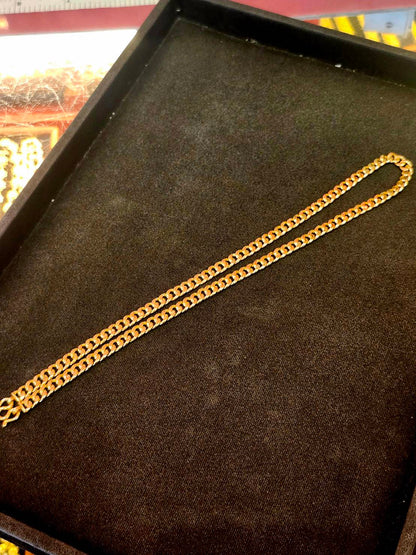 Miami Cuban Chain, 24k Gold
