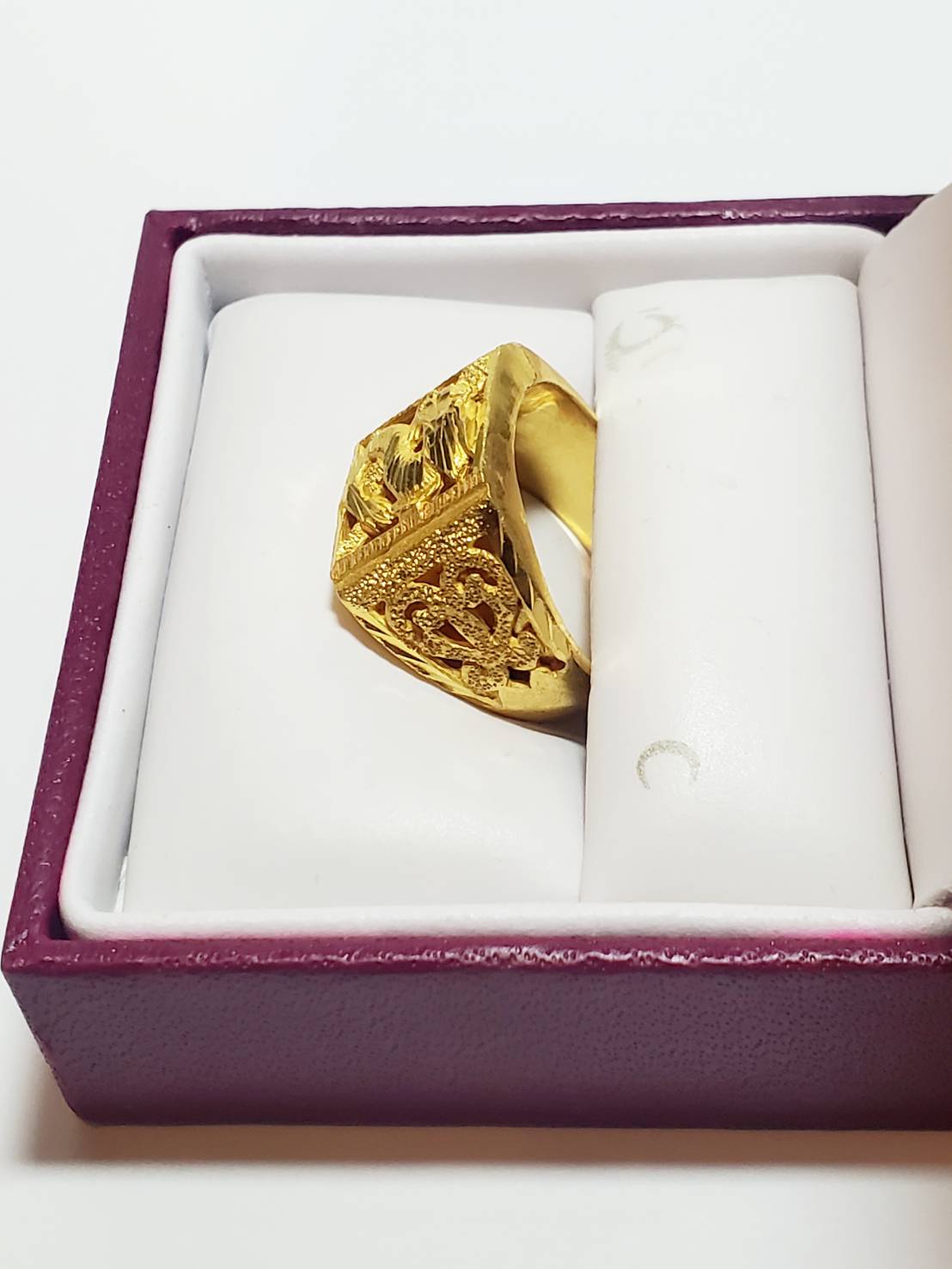 23K Thai Gold Dragon Ring