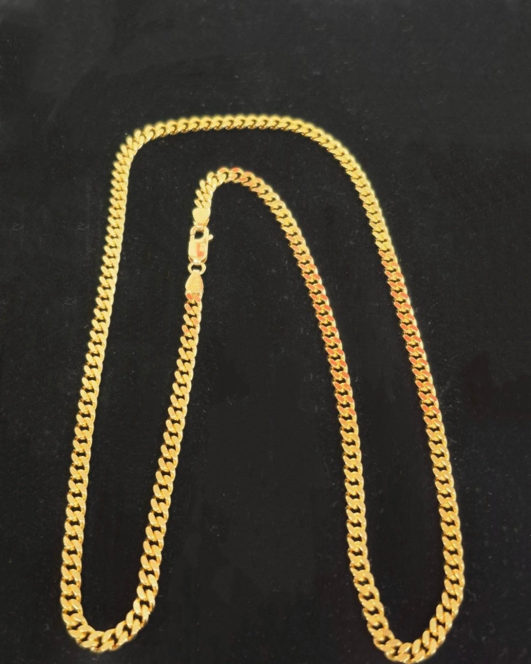 Miami Cuban Chain, 18k Gold, 4.2mm