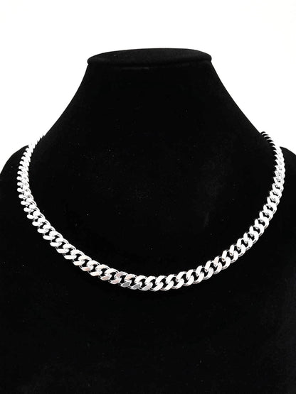 Heavy Cuban Chain, Sterling Silver