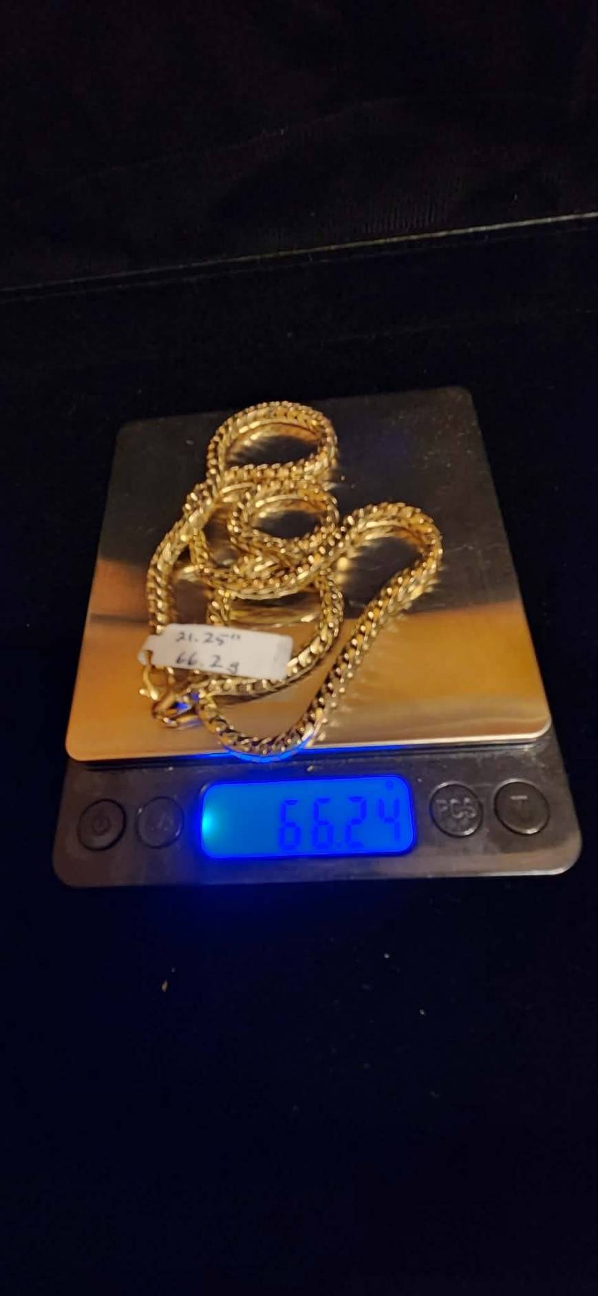 66.24g, Franco Chain, 14K Gold