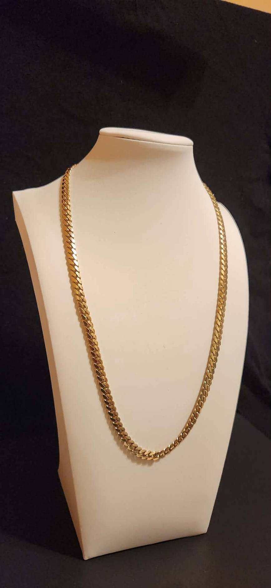 55.26g, Miami Cuban Chain, 14k Gold,