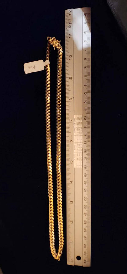 55.26g, Miami Cuban Chain, 14k Gold,