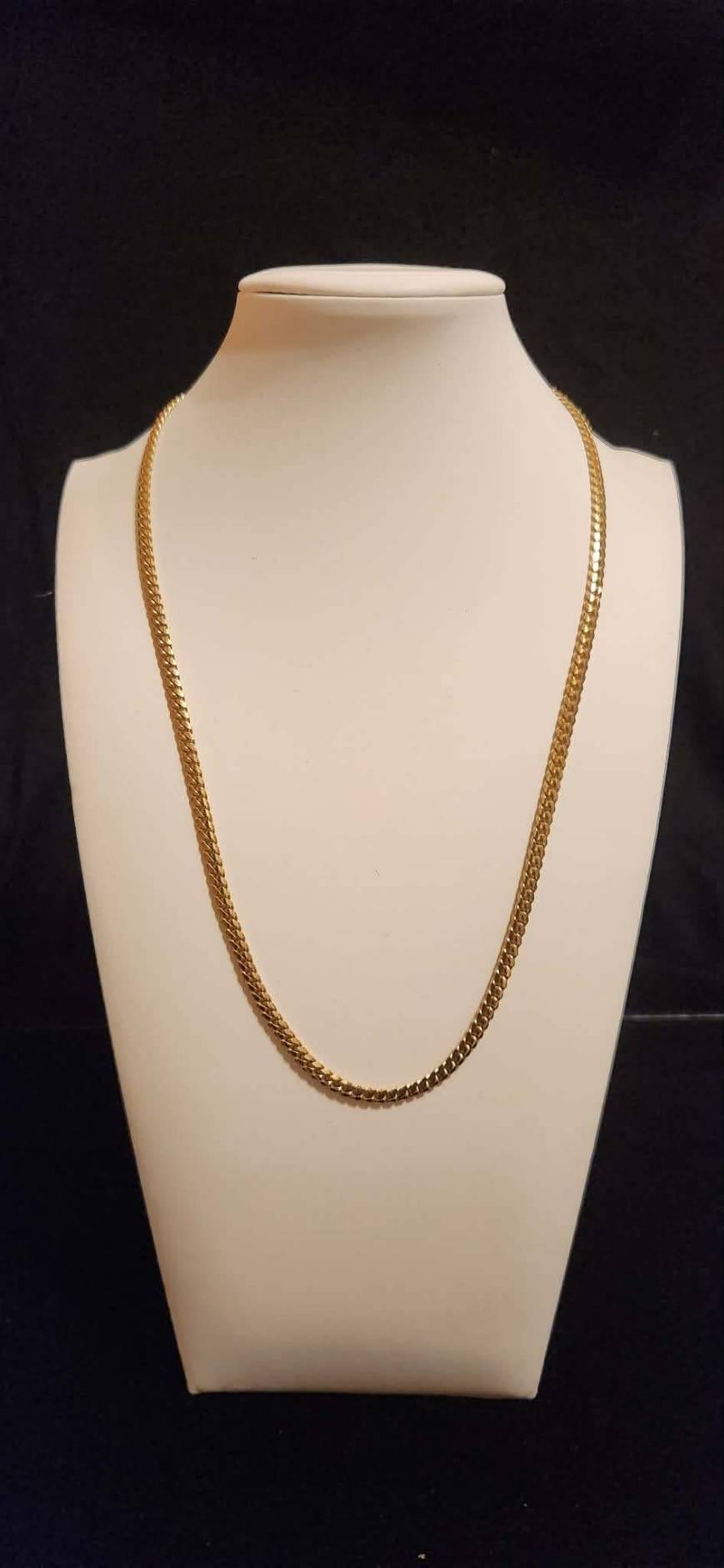 24.26g, Miami Cuban Chain, 14k Gold