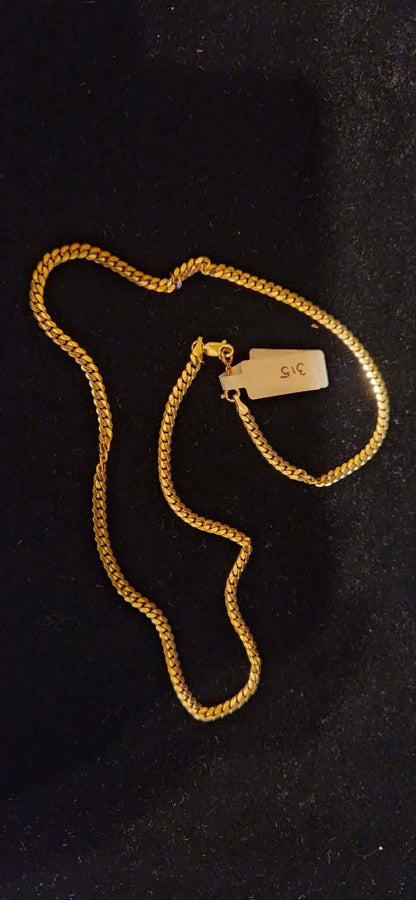 24.26g, Miami Cuban Chain, 14k Gold