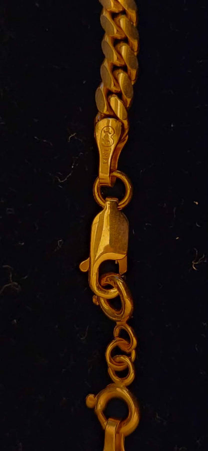 24.26g, Miami Cuban Chain, 14k Gold