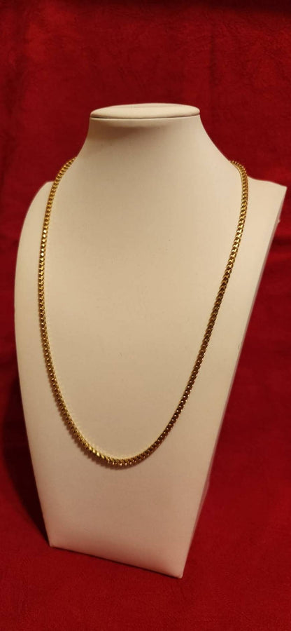 Franco Chain, 18k Gold, 33.4g