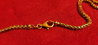 Franco Chain, 18k Gold, 33.4g