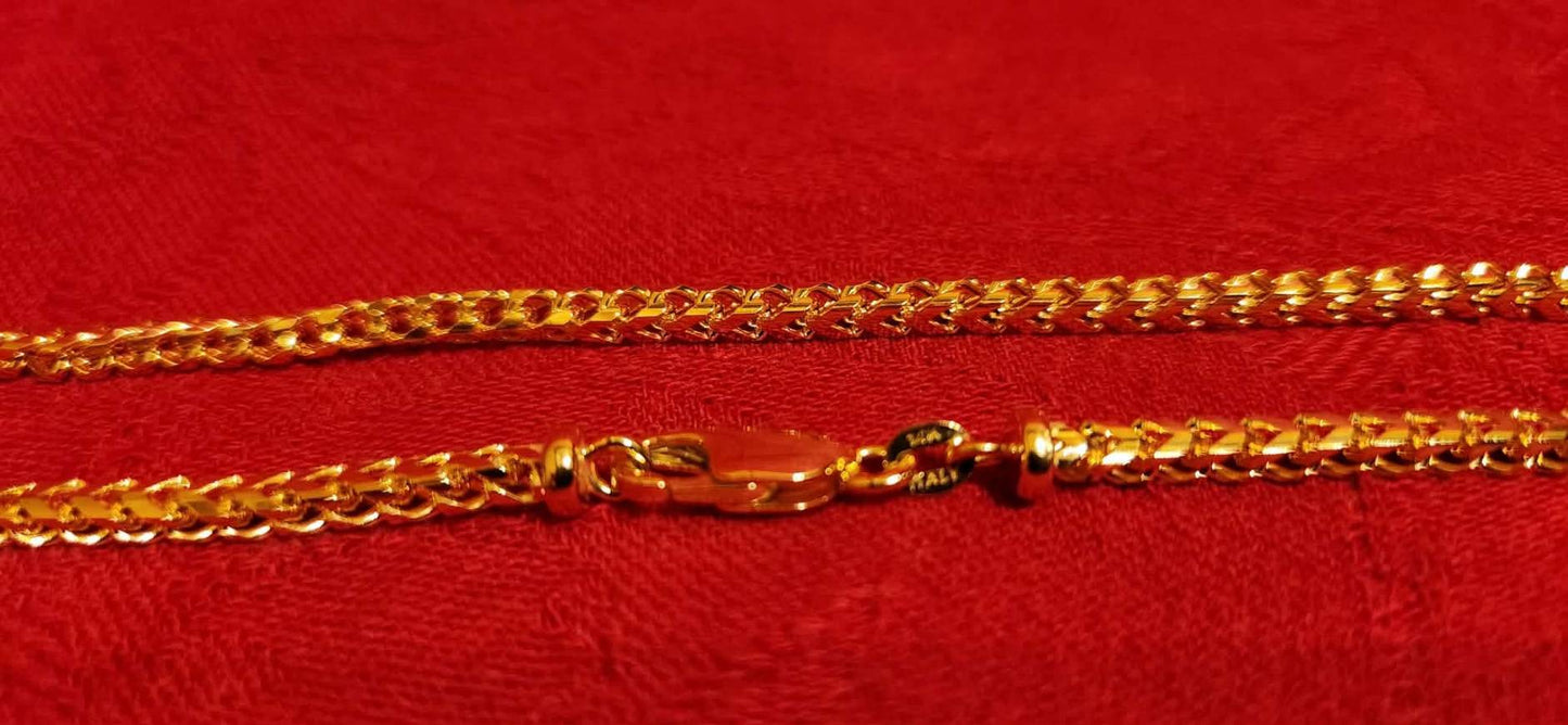 Franco Chain, 14k Gold, 26.6g