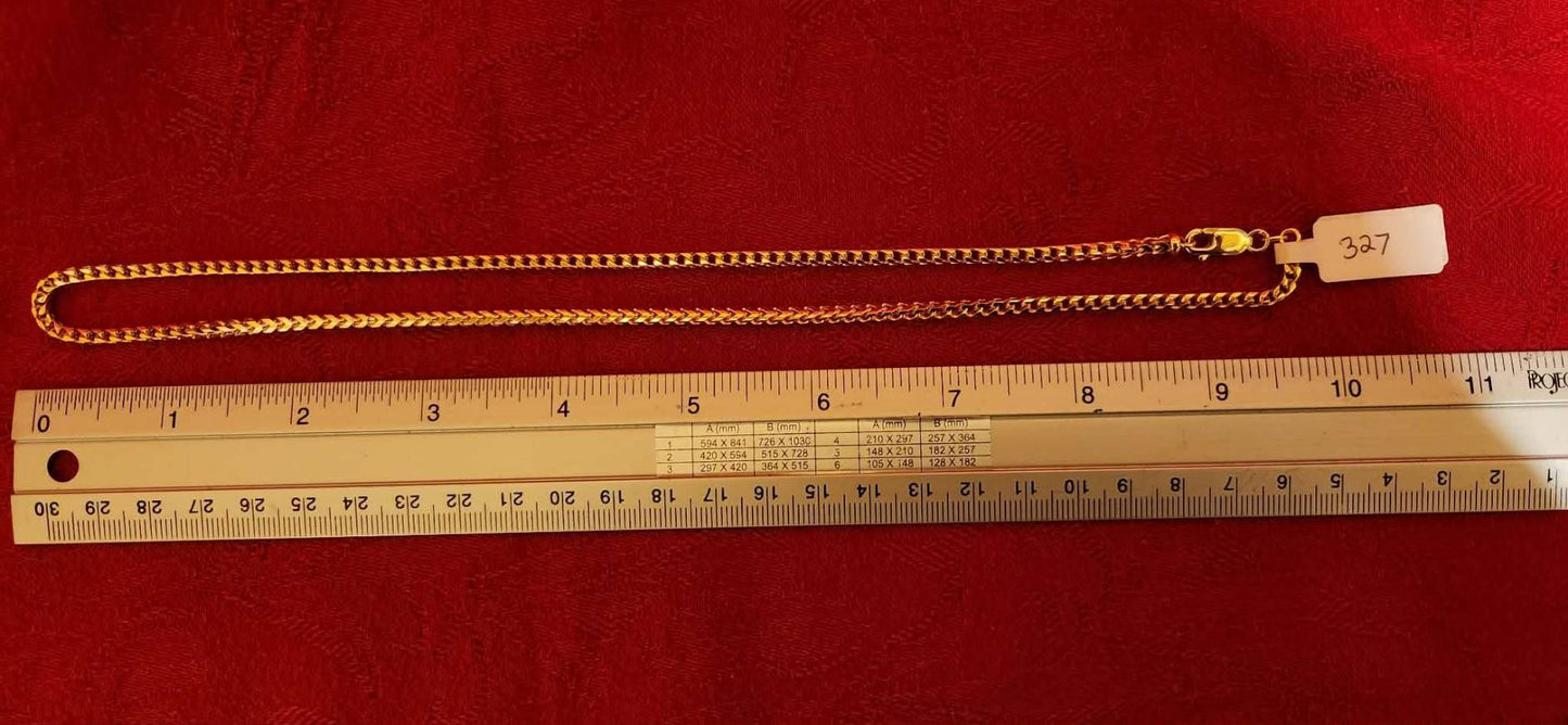 Franco Chain, 14k Gold, 26.6g