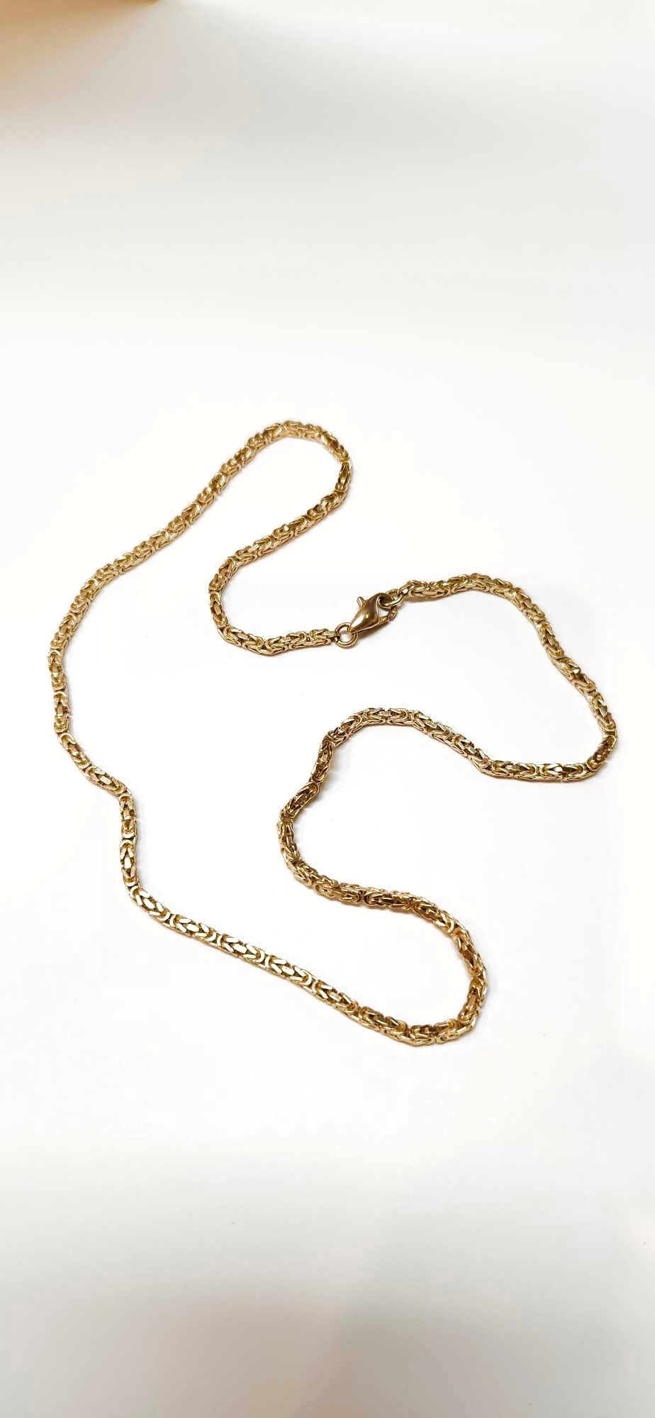 20“ Byzantine Chain, 14K Gold