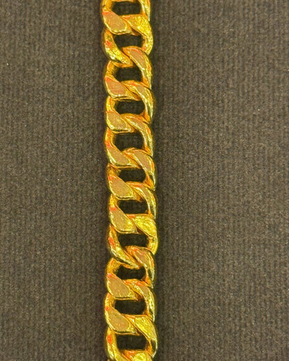 Miami Cuban Bracelet, 24K