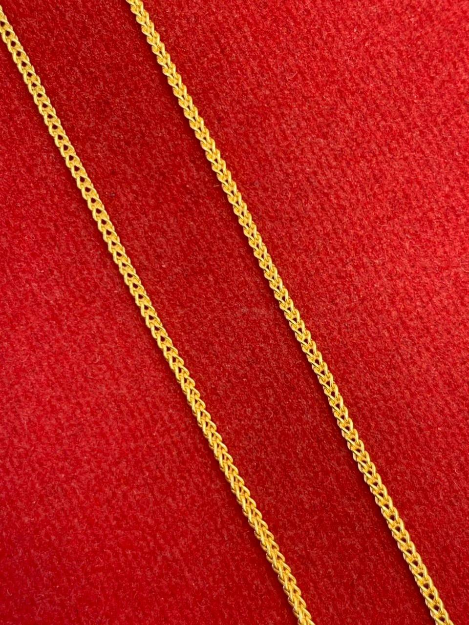 23K Thai Gold Franco Necklace