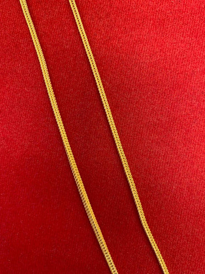 Thai Franco Necklace, 23K Gold