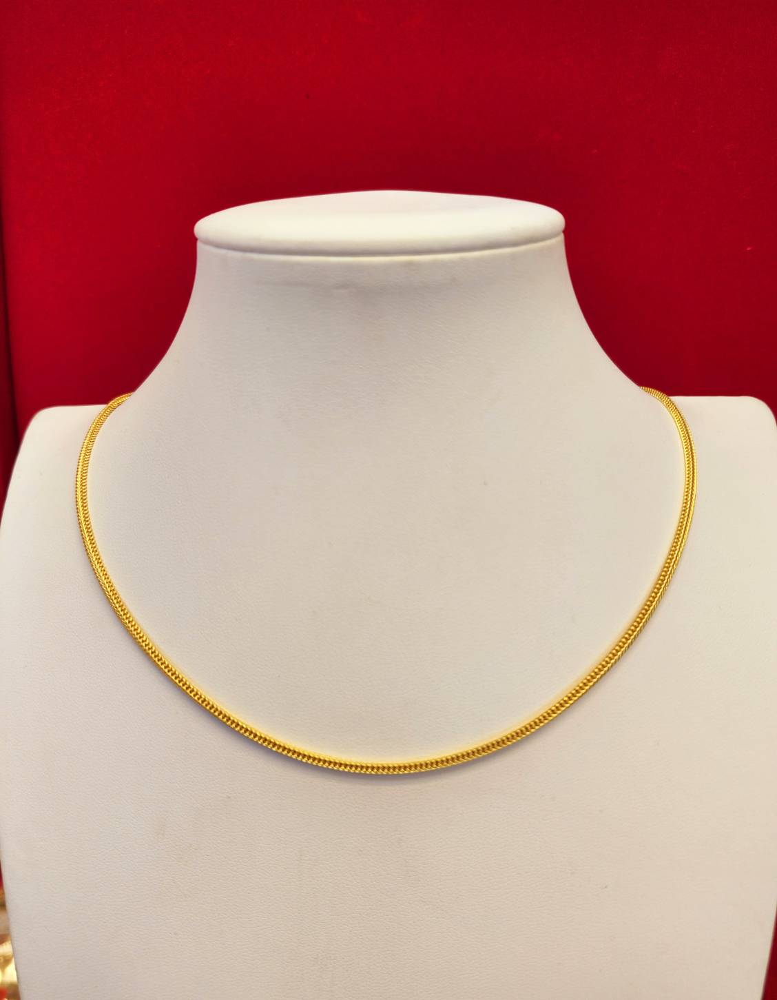 Thai Franco Necklace, 23K Gold