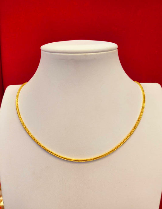 Thai Franco Necklace, 23K Gold