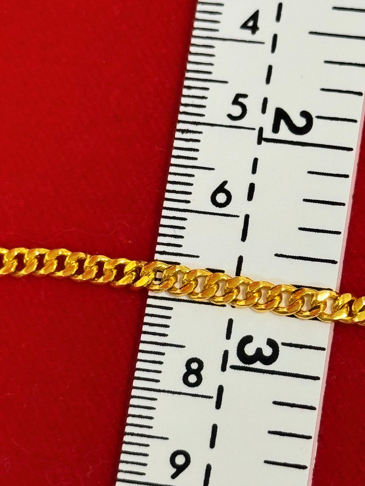 Miami Cuban Chain, Light, 24K Gold