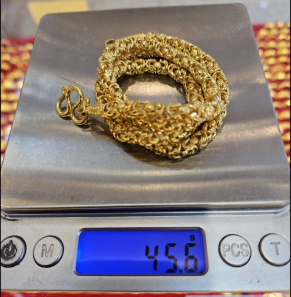 23k Thai Gold Byzantine Chain