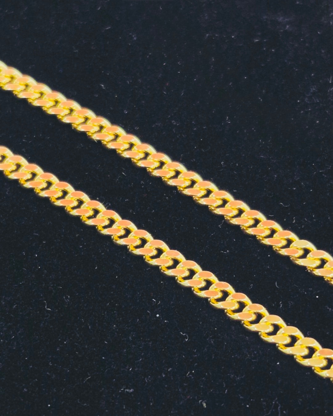 Miami Cuban Chain, 18k Gold, 4.2mm