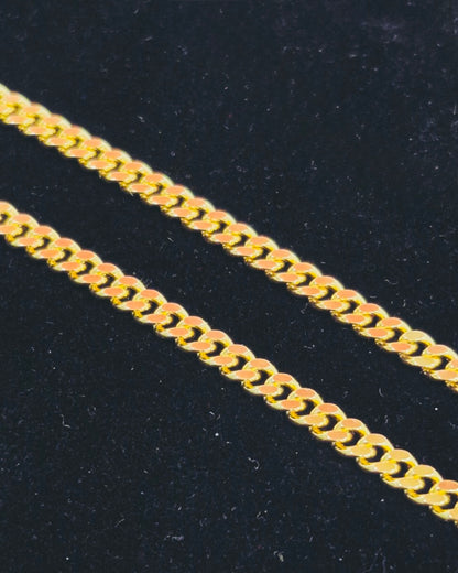 Miami Cuban Chain, 18k Gold, 4.2mm