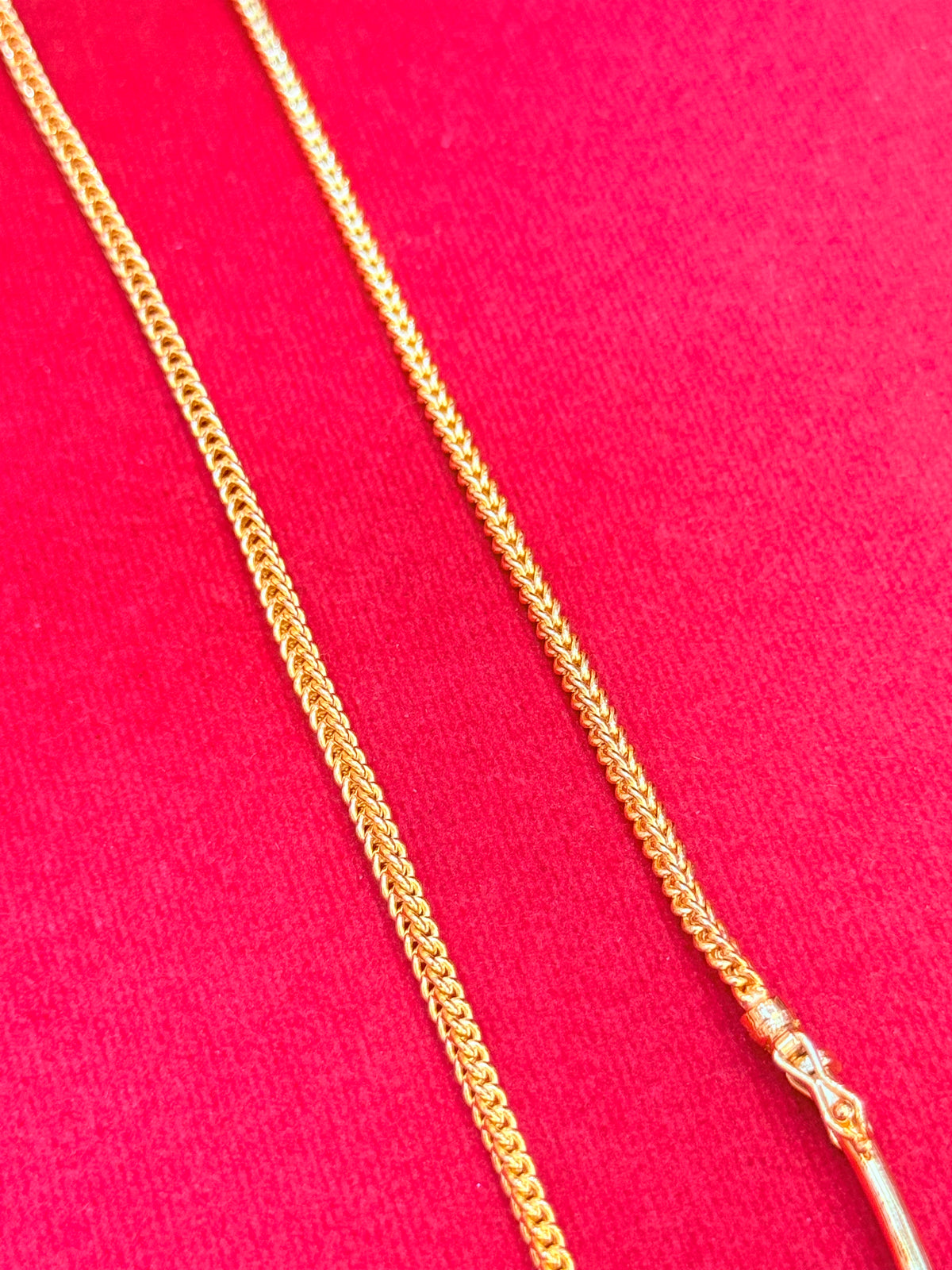 30.8g, 19”, Classic Franco Chain, 24K Gold